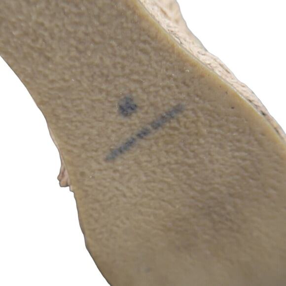 Sondra Roberts Shoes Women 39 Sandal Fashion Espadrille Wedge Platform Slingback - Picture 13 of 15